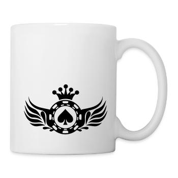 poker_ace_shield_f1 - Mug - white - Right
