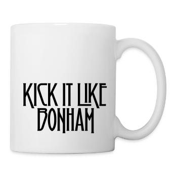 Coup de pied comme Bonham - Mug blanc - blanc - Droite