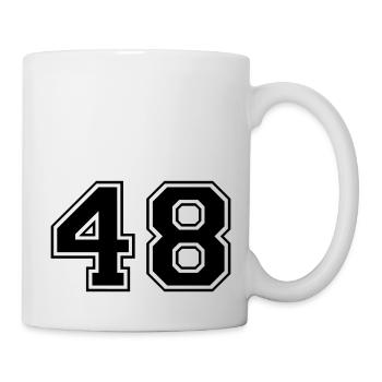 48 - Tasse - Weiß - Rechts