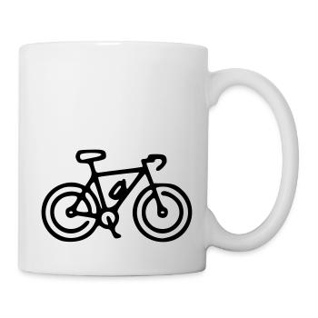 Vélo Vélo Vélo Vélo Vélo Cycliste Cycliste - Mug blanc - blanc - Droite