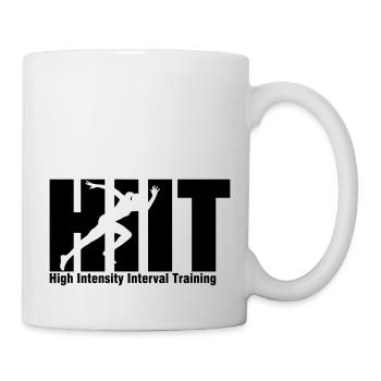 HIIT Intervall Training - Tasse - Weiß - Rechts