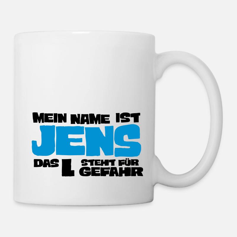 jens - Tasse - Weiß