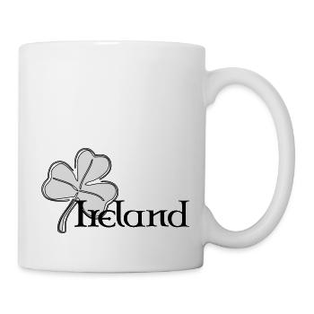 Irland - Tasse - Weiß - Rechts