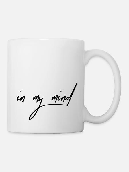In my mind - Tasse - Weiß
