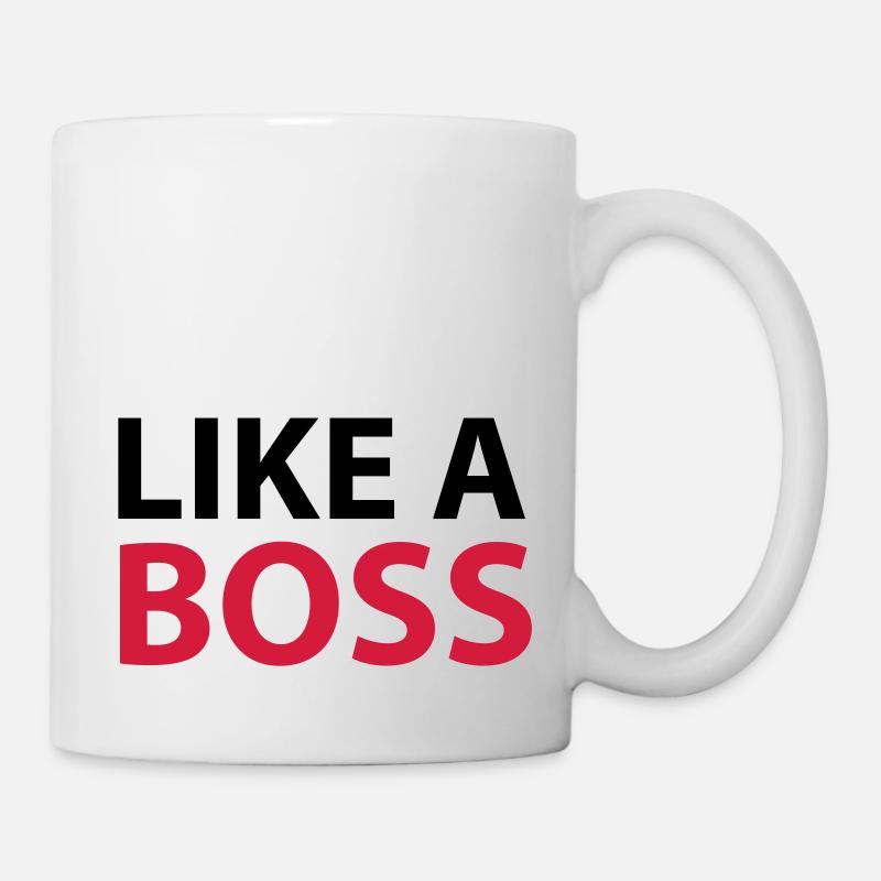 Like A boss - Mug - white