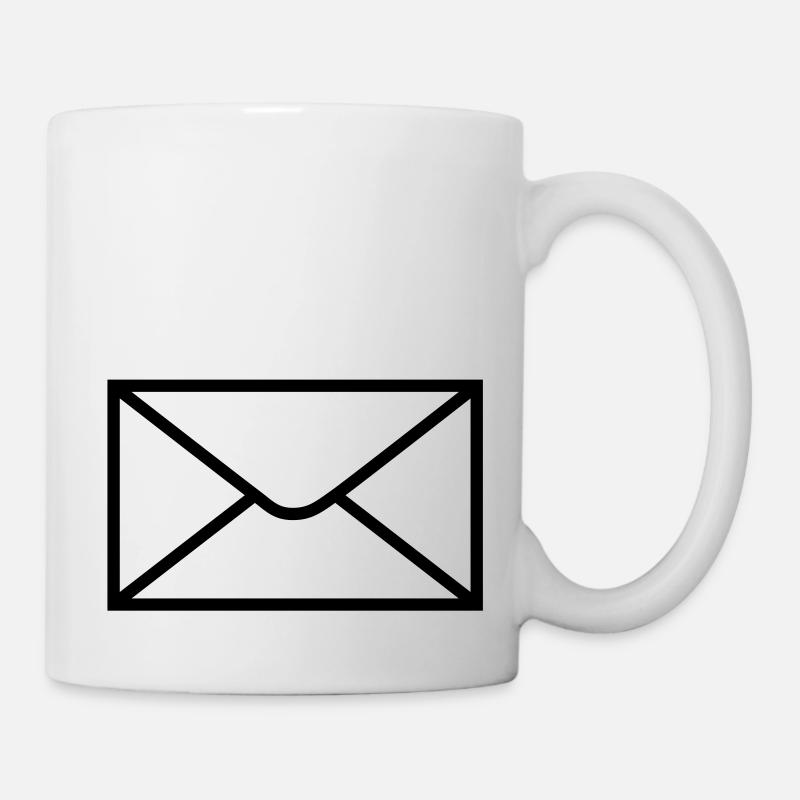 mail_post__f1 - Tasse - Weiß