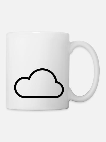 Clouds - Mug - white