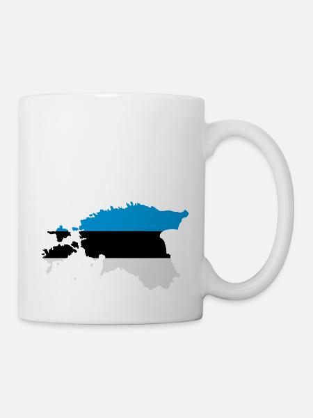 Estland - Tasse - Weiß