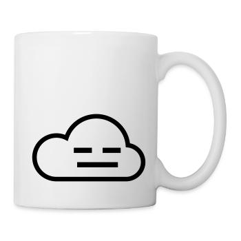 Cloud - Tasse - Weiß - Rechts
