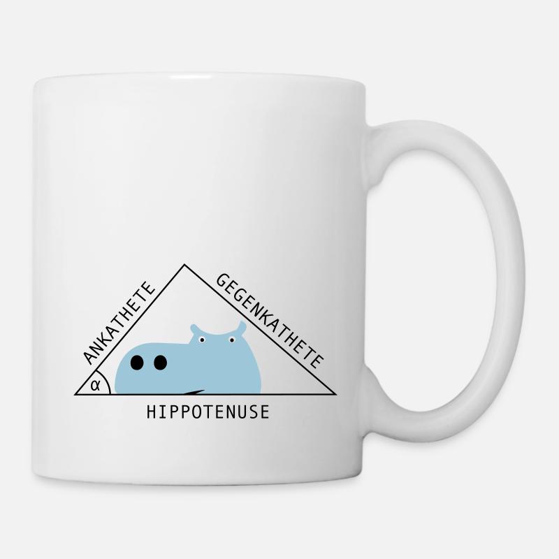 Dreieck - Tasse - Weiß