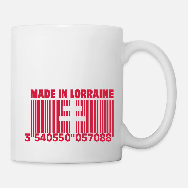 Made in Lorraine II - Mug blanc - blanc