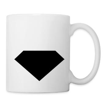 Diamant - Tasse - Weiß - Rechts