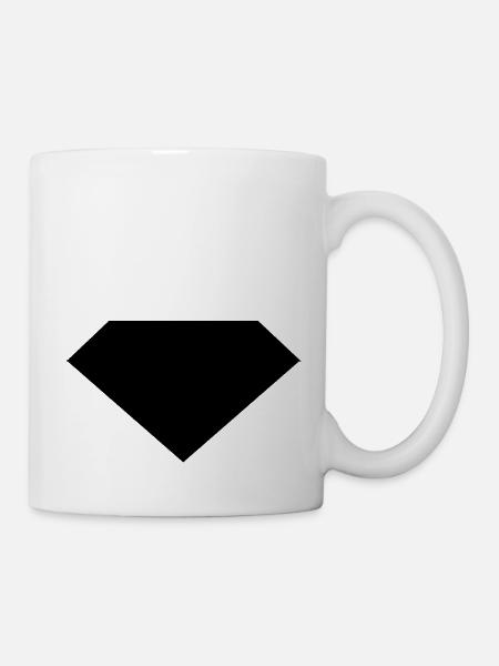 Diamant - Mug blanc - blanc