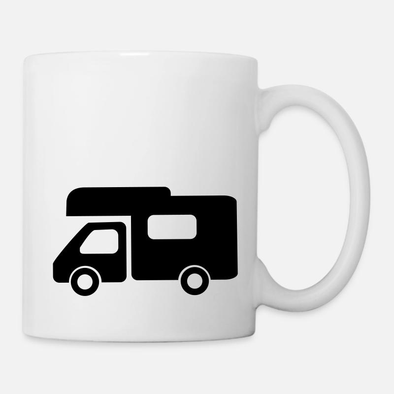 Wohnmobil - Tasse - Weiß