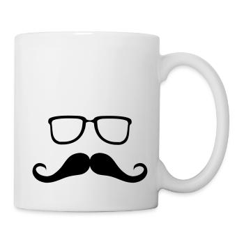 moustaches - Mug - white - Right