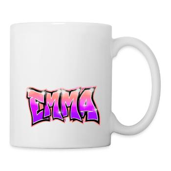 Graffiti Name EMMA Pink - Mug - white - Right