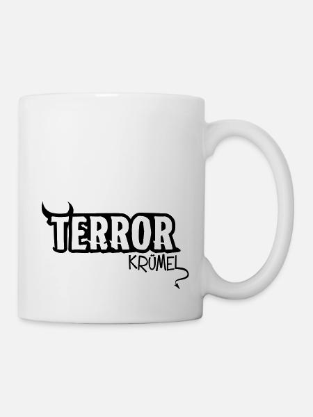 miettes de terreur - Mug blanc - blanc