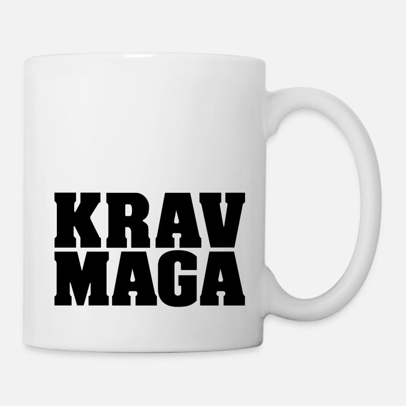 KRAV MAGA - Mug - white
