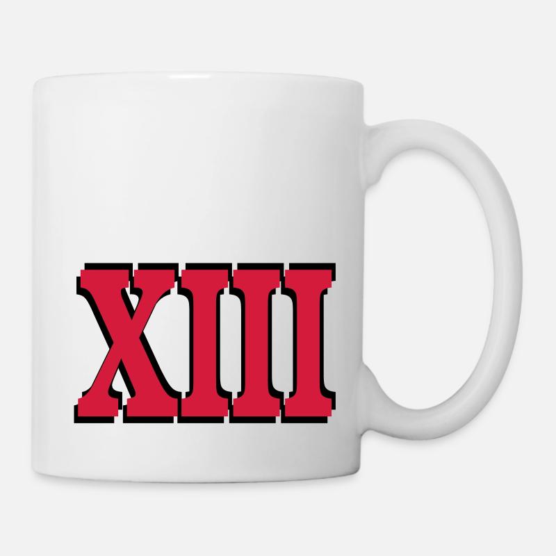 13 . Geburtstag - Tasse - Weiß