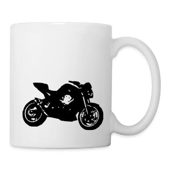 Kawasaki z750 (07) - Tasse - Weiß - Rechts