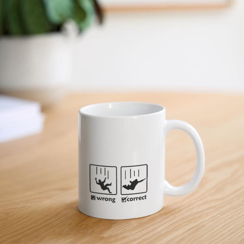SKY DIVING - correct/wrong Mug
