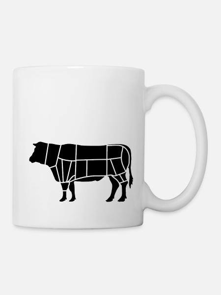 fleisch fleischer_b1 - Tasse - Weiß