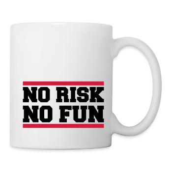 no_risk_no_fun_ay2 - Tasse - Weiß - Rechts