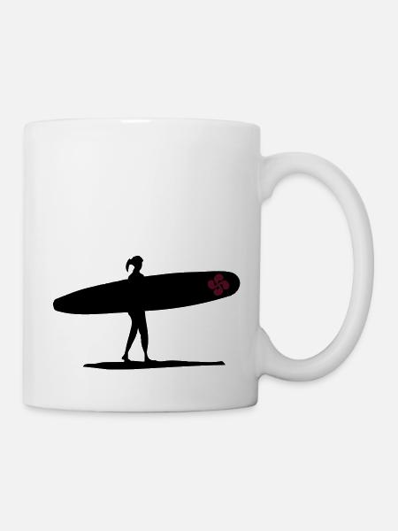 Surfeuse Croix Basque - Mug blanc - blanc