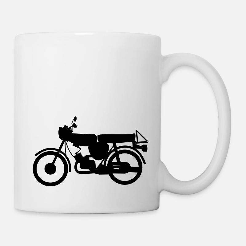Moped - Tasse - Weiß