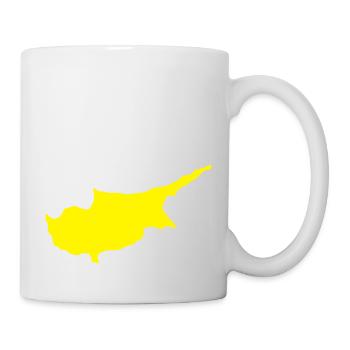 zypern - Tasse - Weiß - Rechts