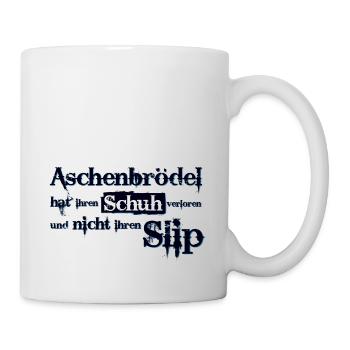 Aschenbrödel hat ihren Schuh verloren - Mug - white - Right