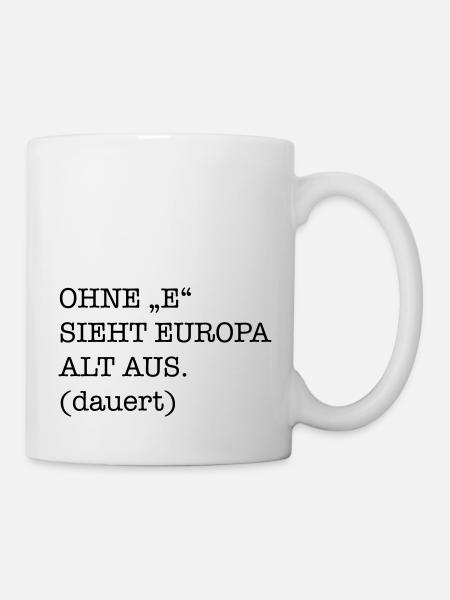 lustig - Tasse - Weiß