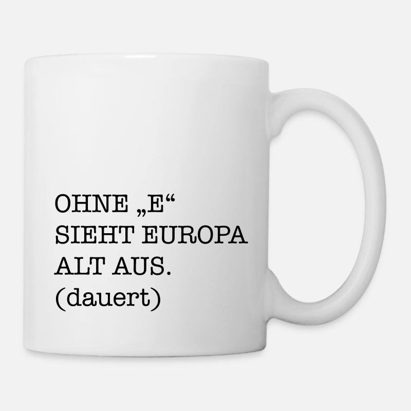 lustig - Tasse - Weiß
