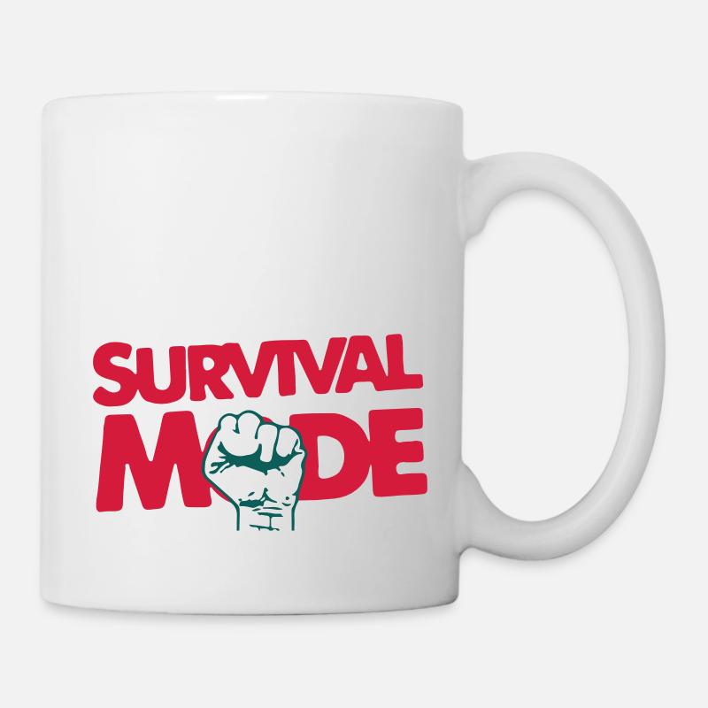 Survival Mode - Mug - white