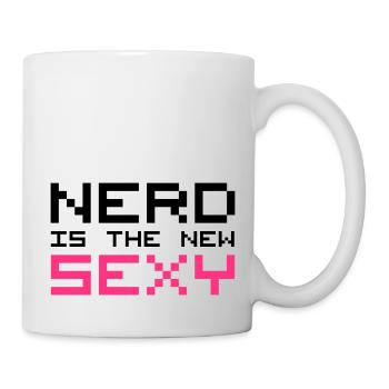 Nerd Is The New Sexy - Mug blanc - blanc - Droite