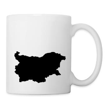 Bulgaria map - Mug - white - Right