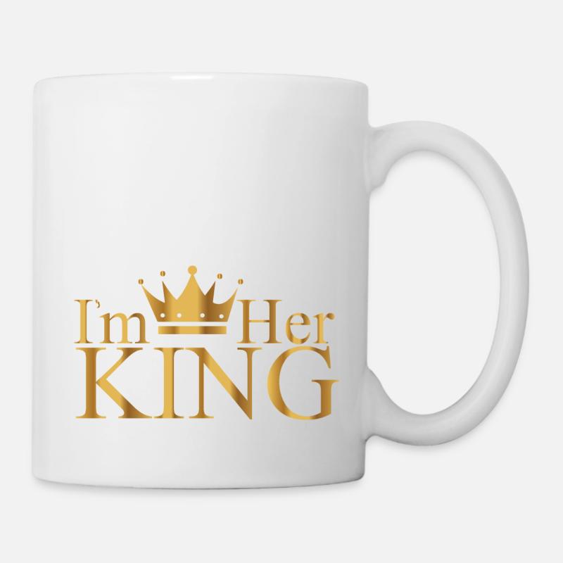 Her King - Mug blanc - blanc