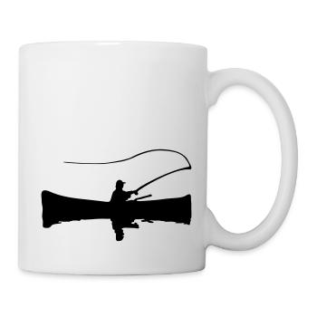 Fischer Angler - Tasse - Weiß - Rechts