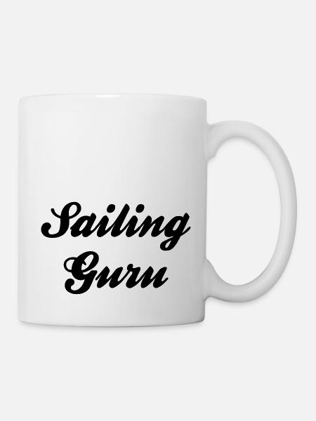 sailing guru - Tasse - Weiß