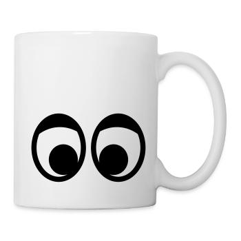 Yeux - Mug blanc - blanc - Droite