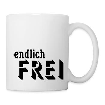 finally FREE - Mug - white - Right