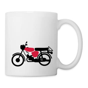 Fahrzeug - Simson S51 - Tasse - Weiß - Rechts