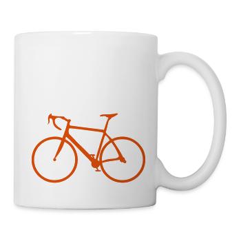 bike race bike cycling 12 - Mug - white - Right
