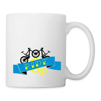 Mountain Biking - Downhill Ride Compilation - Mug - white - Right