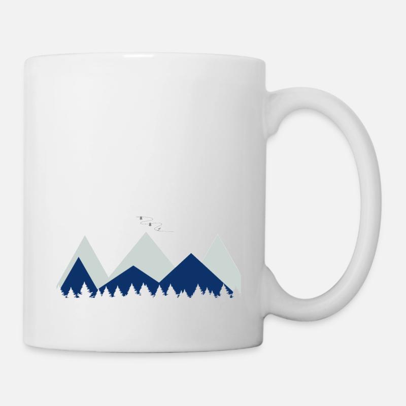 Ski - Tasse - Weiß