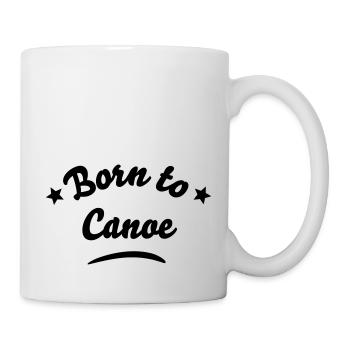 born to canoe 01 - Tasse - Weiß - Rechts
