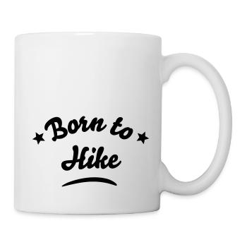 born to hike 01 - Mug blanc - blanc - Droite