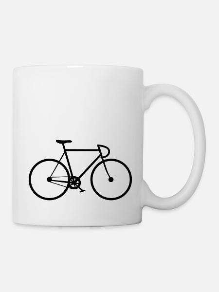 Fixie - Tasse - Weiß