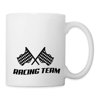 racing_team - Mug blanc - blanc - Droite