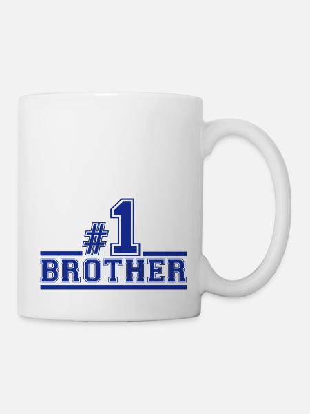 Bruder - Tasse - Weiß